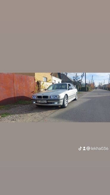 естима 3: BMW 7 series: 2002 г., 3 л, Автомат, Дизель, Лимузин