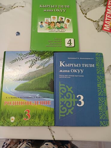 python книга: Набор из трех учебников: один по Родиноведению для 3 класса и два по