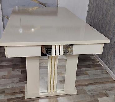 2 m: Qonaq masası, İşlənmiş, Açılan, DSP, Kvadrat masa — 1