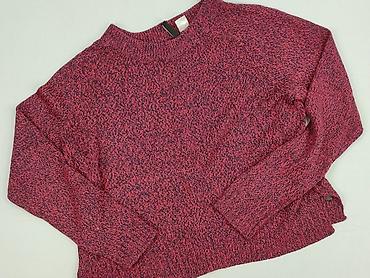 czerwony sweter hm: H&M Divided, Sweter damski, rozmiar S — 1