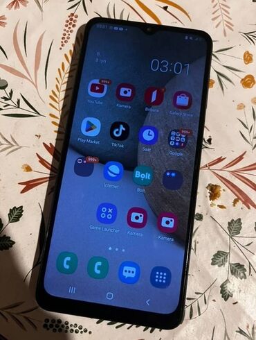 Çaydanlar: Samsung Galaxy A12, 128 GB, rəng - Qara, Sensor, Barmaq izi, İki sim kartlı