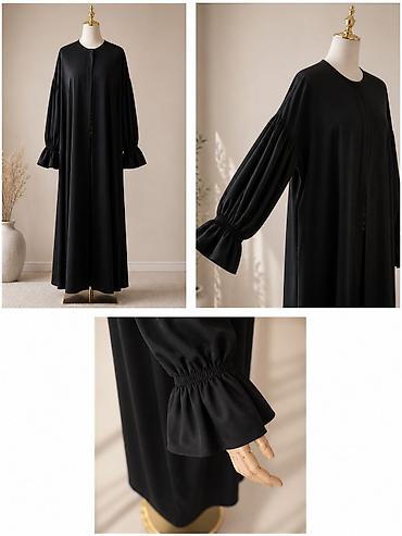 abaya: Abaya mədinə ipəyindən Yenidir.Ölçü 46-48 A kəsimdir.Tam boydur — 1