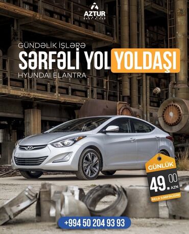 rent car sumqayit: Günlük, Hyundai, Depozitsiz, Qalmamaq şərti ilə