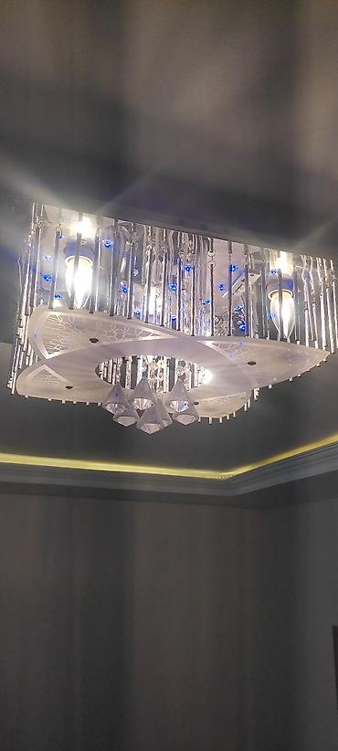 ucuz lüsturlar: Led Çılçıraq, 4 və daha çox lampa, Metal — 1