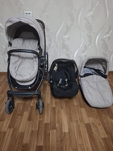 Коляски: Коляска американская Graco 3в 1 люлька 0+ с зимним чехлом прогулка 6+ — 1