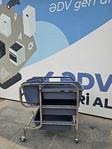 Оборудование для магазинов: Təmizlik arabası Balaca model 400AZN Böyük model 450AZN Nerjavik — 5