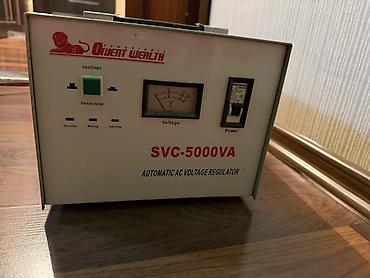 Təmir və tikinti: Orient Wealth SVC-5000VA avtomatik gərginlik tənzimləyicisi - Model — 2