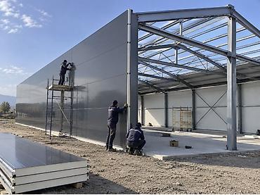 🏗️ СЭНДВИЧ-ПАНЕЛДЕР — ӨЗҮБҮЗДҮН ӨНДҮРҮШТӨН! ✅ Ангарларды, цехтерди