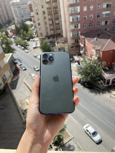 iphone 11 pro satilir: IPhone 11 Pro, 64 ГБ, Зеленый, Face ID