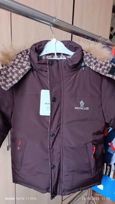 куртка детская новый: ☃️Новая Детская зимняя куртка MONCLER, цвет насыщенный