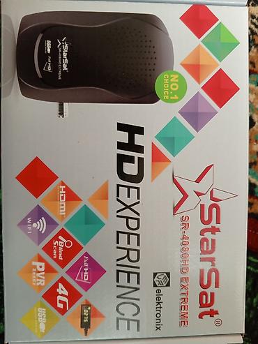 tv arxaligi: StarSat SR-4080HD Extreme rəqəmsal peyk qəbuledicisi Xüsusiyyətlər: - — 1
