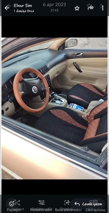 turbo az zil dizel: Volkswagen Passat: 1.8 l | 2002 il Sedan — 5