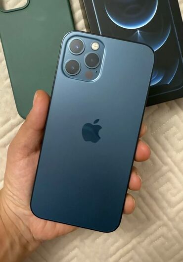 Apple iPhone: IPhone 12 Pro, 128 ГБ, Pacific Blue, 82 %