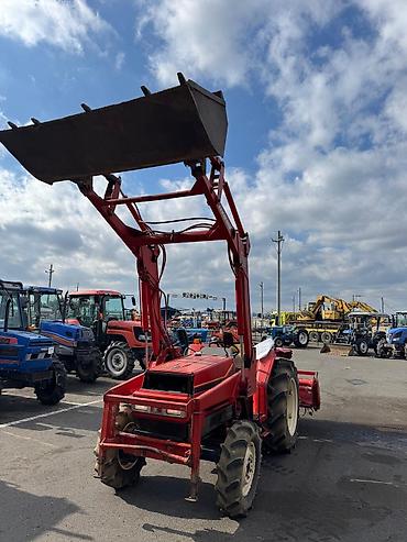 Мини-тракторы YANMAR: Японский мини трактор Янмар FX285. 4/х цилиндровый мощный трактор — 1