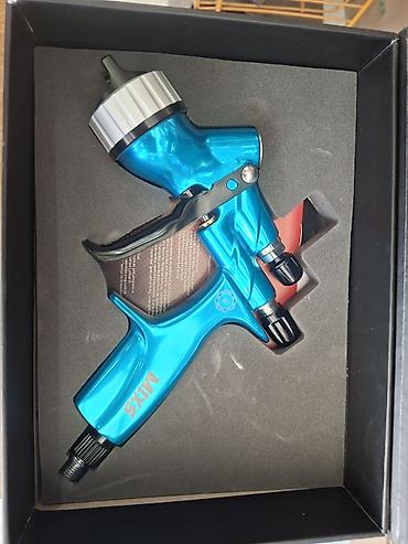 regulyator: MXS boya tapançası – peşəkar püskürtmə aləti - Nozzle: 1.3 mm — 1