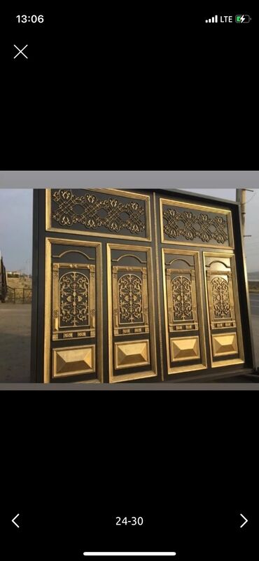 Darvaza təmiri: 1 kv 650 manata Hernov darvazalarin ve seyf qaplarin sifarisi — 6