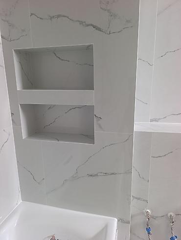 Укладка плитки: Подготовка стен для укладки, Подготовка стен для грунтовки, Резка плитки | Керамическая плитка, Керамогранитая плитка | Вертикальная укладка, Диагональная укладка, Горизонтальная укладка Больше 6 лет опыта — 19