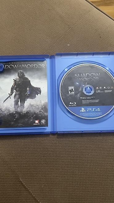 shadow: PS4 oyunu: Middle-earth: Shadow of Mordor (Blu-ray disk, rəsmi qutu — 2