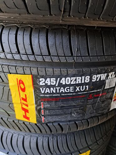 Шины: Шины 245 / 40 / R 18, Лето, Новый, 1 шт, Легковые, Китай, Hilo