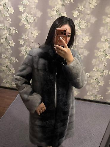 Шубы: Шуба, Норка, По колено, L, XL — 5