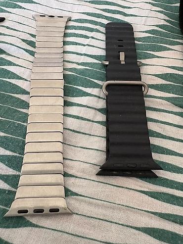 attack shark x3: Apple Watch Ultra (корпус 49 мм, титановый) + набор ремешков и — 3