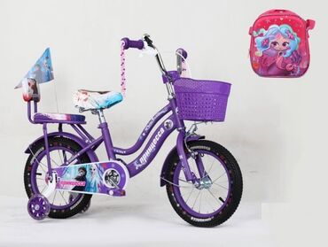 детские зимние комбинезоны с мехом: Детский велосипед, 4-колесный, 4 - 6 лет, Для девочки, Новый