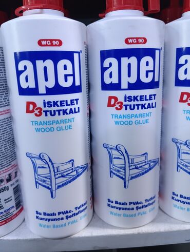 шлифовальные машины по дереву: Прозрачный клей для дерева Apel D3, разработанный для склеивания