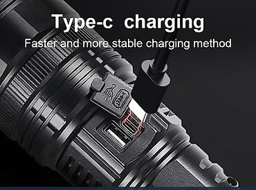 Digər işıqlandırma: Super Güclü LED Fənər - Korpus: möhkəm metal gövdə, sürüşməyə qarşı — 13