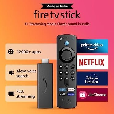 TV və video üçün aksesuarlar: Tv box Amazon Stick 8ram 128gb + atv plus 4K 5G tv box ⬇️məlumat