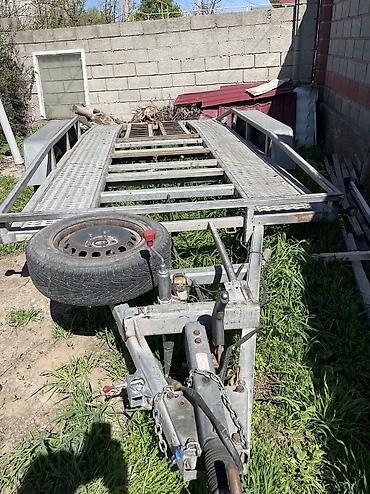 прицеп автовоз на 2 авто: Прицеп, Сar carrier trailer, до 3,5 т, Б/у — 5