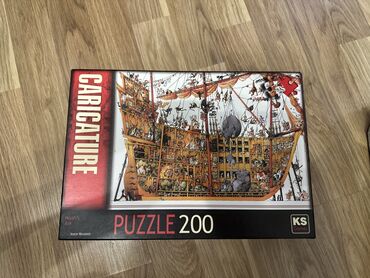 robot oyuncaq: 200 hissəli puzzle satılır! Hər bir hissəsi içindədir. 1dəfə qurulub