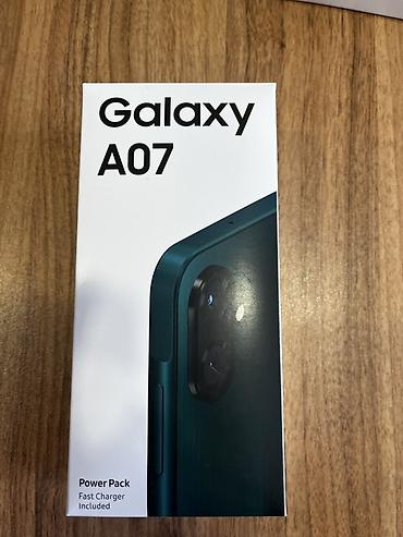 samsung a07: Samsung Galaxy A07, 64 GB, rəng - Yaşıl, İki sim kartlı — 1
