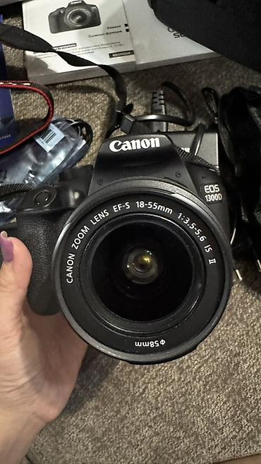 Фотоаппараттар: Зеркальная камера Canon EOS 1300D (Rebel T6) с комплектным объективом — 2