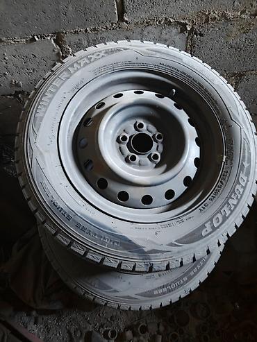 winter: Комплект дисков Subaru legacy с зимними шинами Dunlop. - Размер шин — 1