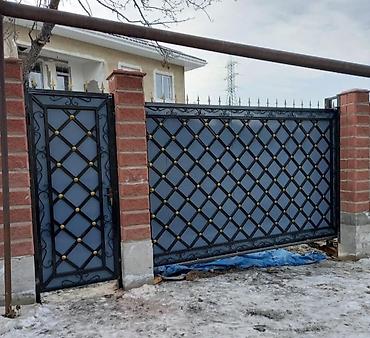 калитка металлическая: Ворота, навесы, перила, сварочные работы. Качественные ворота по — 8