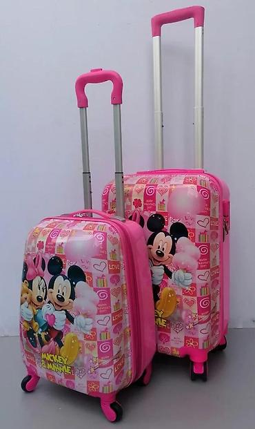 Rančevi, torbe i koferi: Dečiji set kofera – 2 komada, motiv Mickey & Minnie - Dizajn — 5