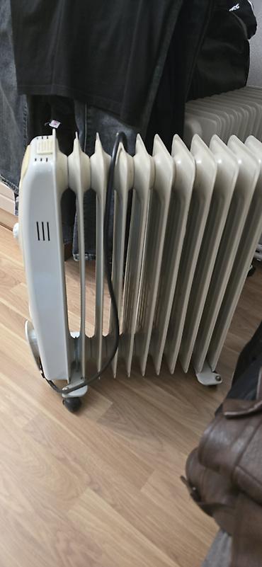 Yağ radiatoru (elektriklə işləyən), 11 bölməli Xüsusiyyətlər: -