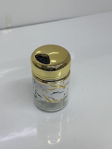 один: Диспенсер-баночка для специй/соли с дозатором - Компактная стеклянная — 1