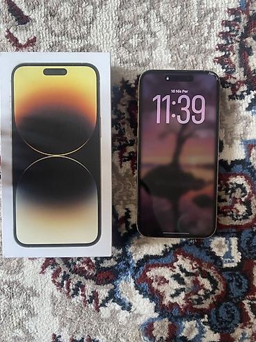 Apple iPhone: IPhone 14 Pro Max, 256 GB, Natural Titanium, Face ID — 9