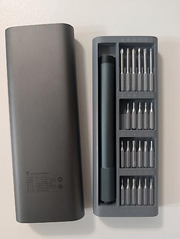 toy: Электрическая отвертка Xiaomi / Mijia с набором бит в компактном — 1
