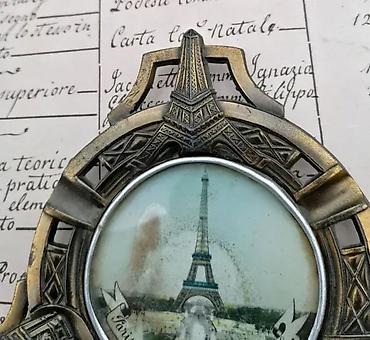 Stare vaze i dekor: Vintage Francuski Art Deco Pariski Suvenir 1920. Extra rare — 2