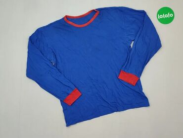 Bluzy: Pulover, S (EU 36), stan - Zadowalający, wzór - Jednolity kolor, kolor - Niebieski
