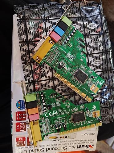 i5 computer: **Trust 5.1 Surround Sound Card – PCI zvučna kartica** PCI zvučna — 3