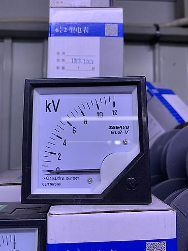 Аналоговый киловольтметр панельный ZGSAYB 6L2-V - Диапазон измерения