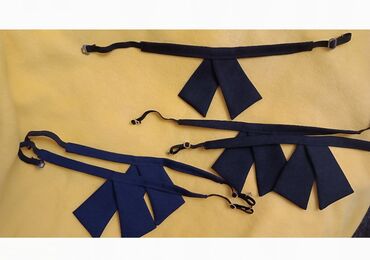 Галстуки, запонки: ГАЛСТУКИ НОВЫЕ.Простые и вышитые. МУЖСКИЕ и ЖЕНСКИЕ. Цвет: синий — 3