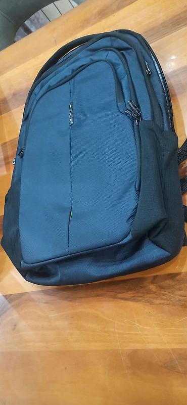 Туристические рюкзаки: Samsonite şəhər/iş üçün bel çantası - Rəng: tünd mavi - Brend — 1