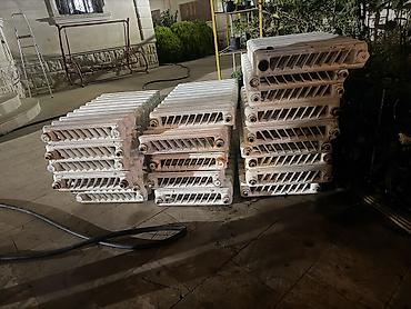 peçin radiatoru: Döküm radiatorlar (seksiyalı) - Material: tökmə dəmir (döküm) - — 1