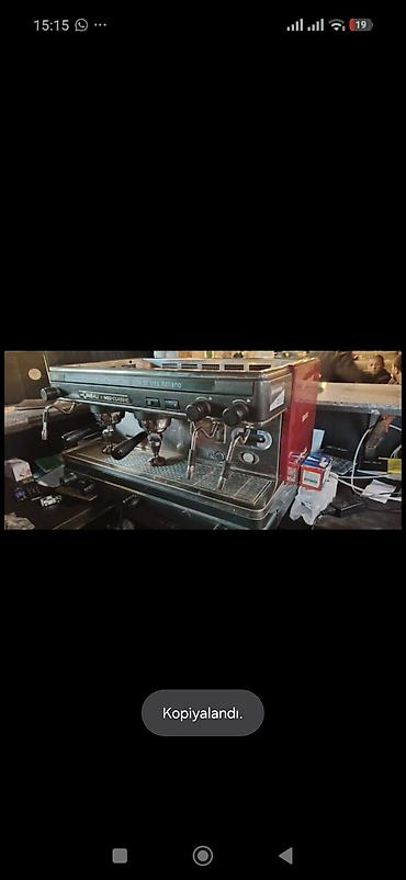 ucuz printer satilir: 💫RR Espresso aparati CİMBALİ M 32 CLASSiC MANUAL tam profisonal — 1