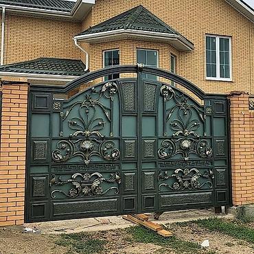 construction: ВоротаВорота,Ворота самые качественные Вороты у нас!!!Кованые ворота — 10