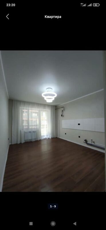 продажа квартир в таласе: 1 комната, 54 м², Элитка, 4 этаж, Евроремонт